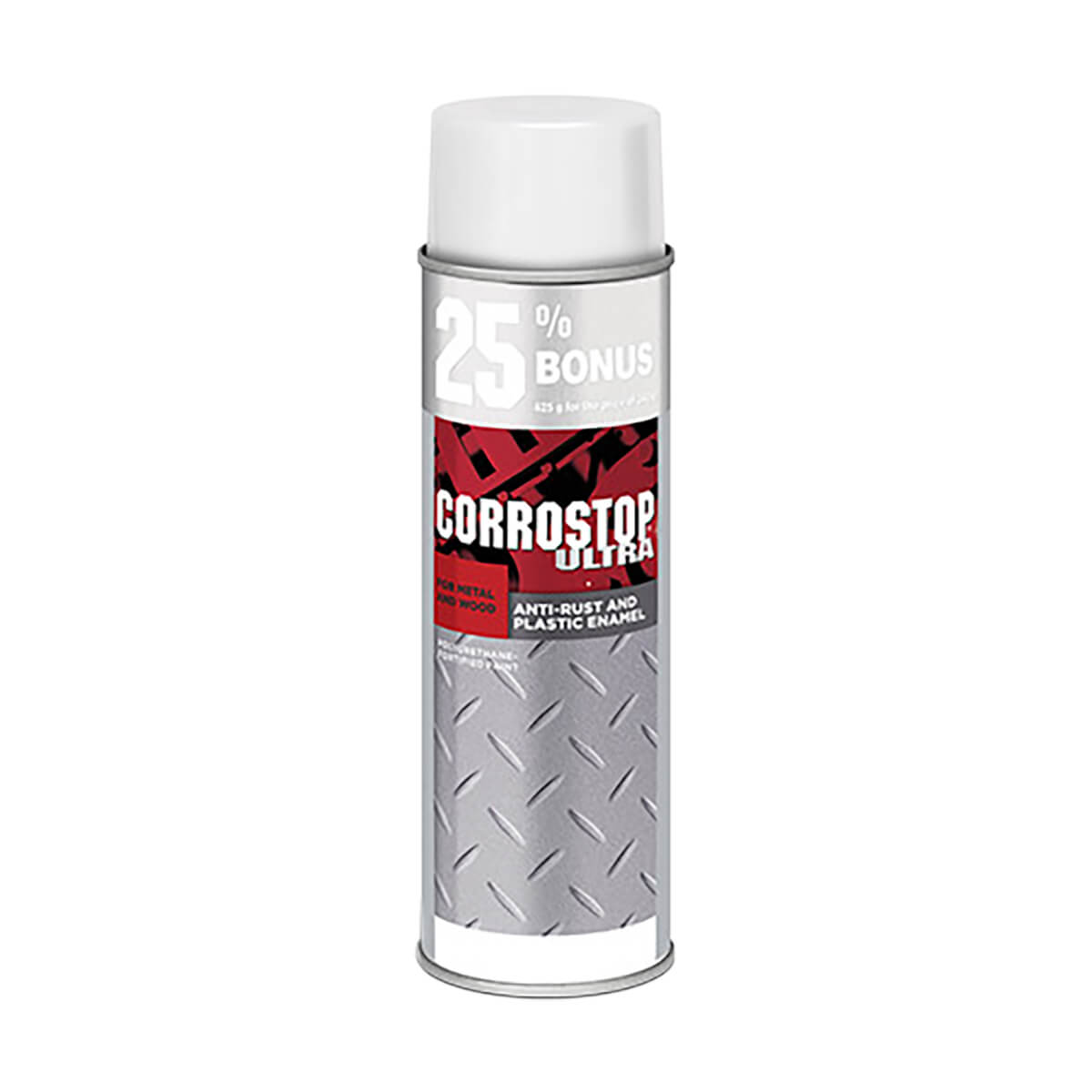 Corrostop - Anti-rust Alkyd Spray Paint - Flat White - 340 g