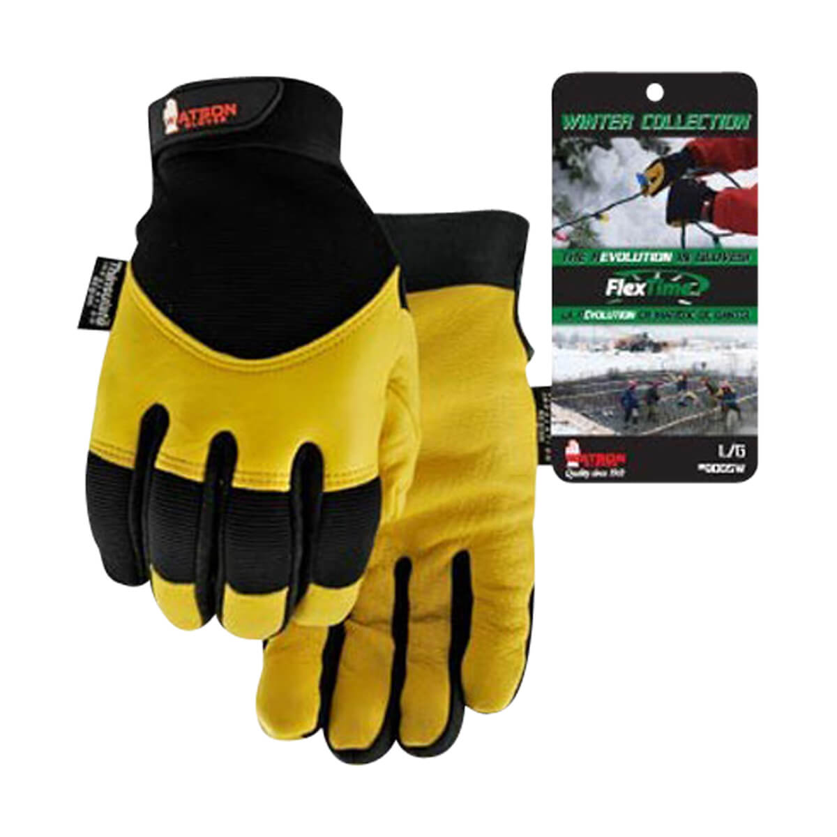 UFA Men's Lined Flextime Gloves - Size: L