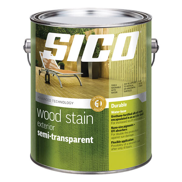 Sico Exterior Semi-transparent Stain Series 234 - Hybrid Base - 3.78 L