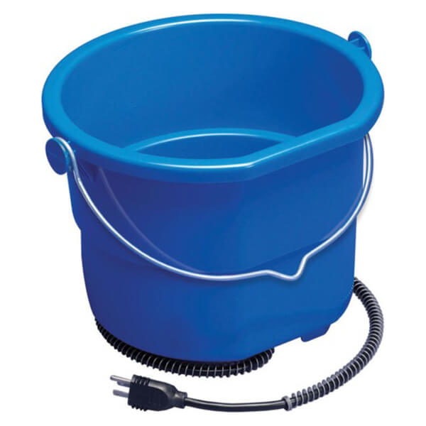 Heated Flat Back Bucket - 10 qt