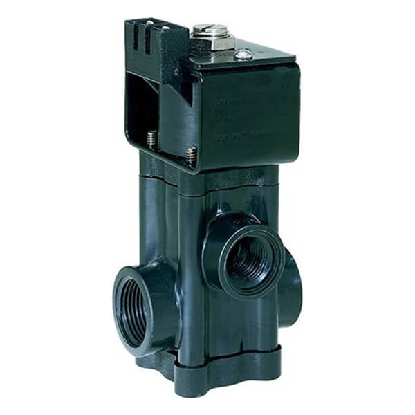 Electric Solenoid Valve - 3/4-in FPT Inlets x 1/2-in FPT Outlet