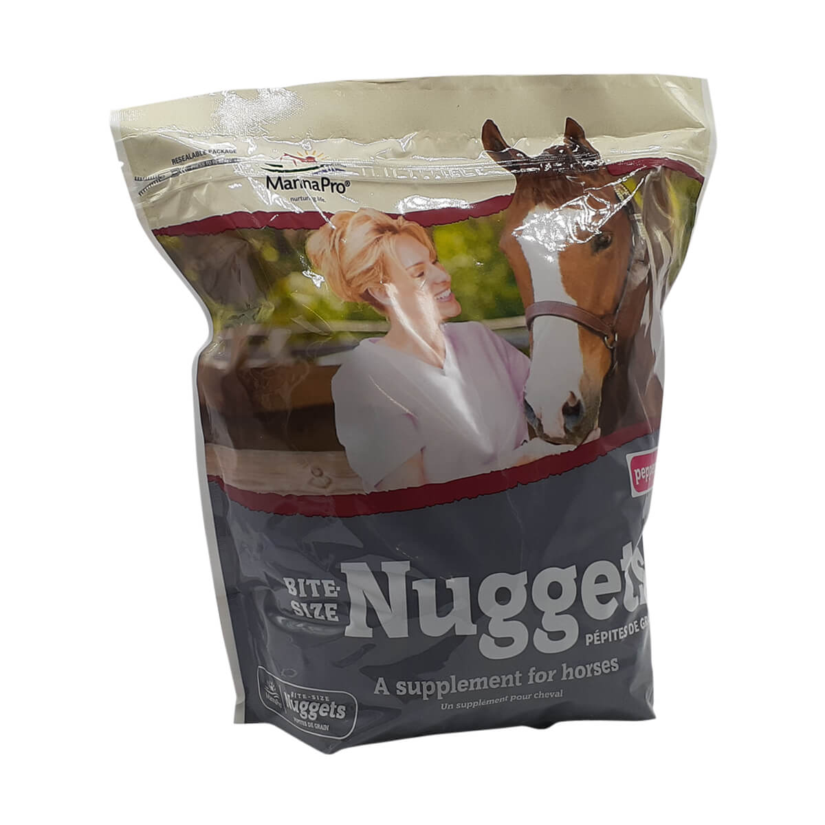Bite-Sized Apple Nuggets for Horses - Peppermint - 5 lb
