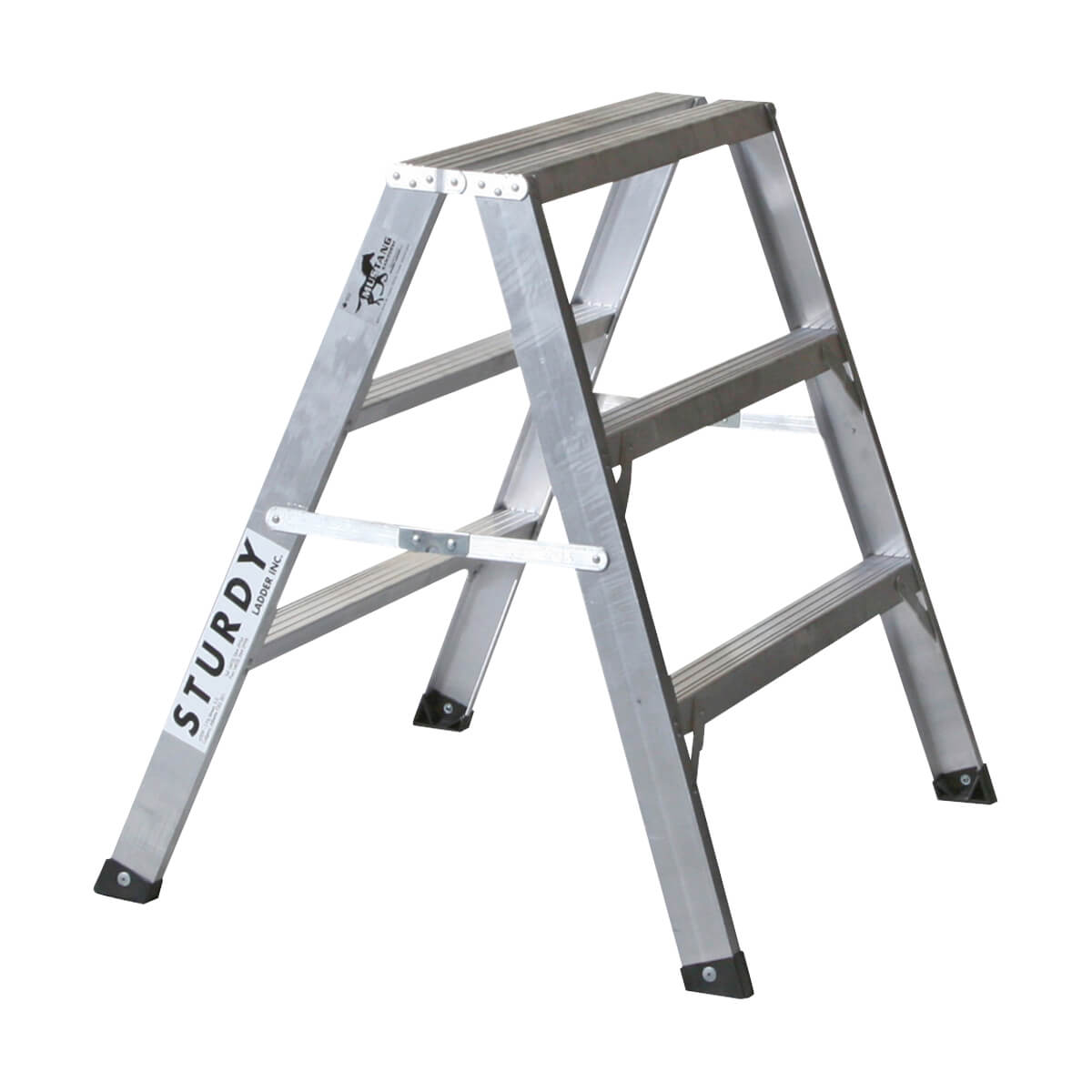Aluminum Sawhorse Ladders - 3-ft
