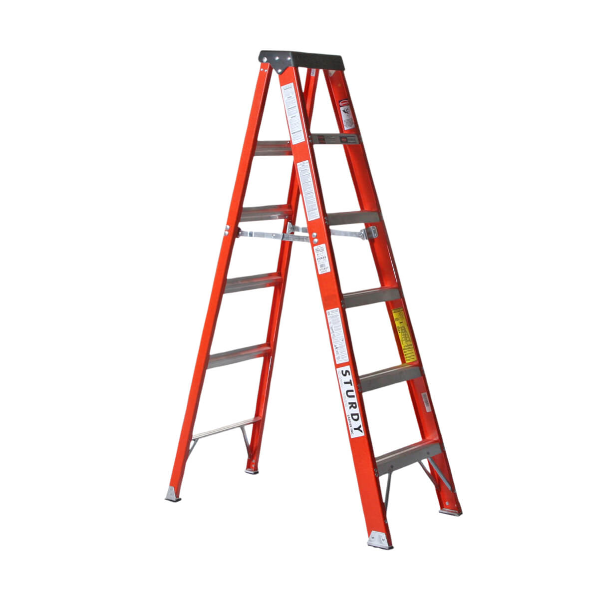 Fiberglass Step Ladder  - 8-ft