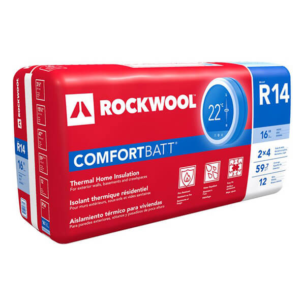 Rockwool R14 Comfortbatt Insulation - 15-in