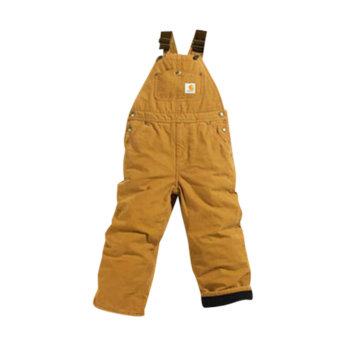 Carhartt Children's Lined Insulated Bib Overall - Size: 10 • Brown