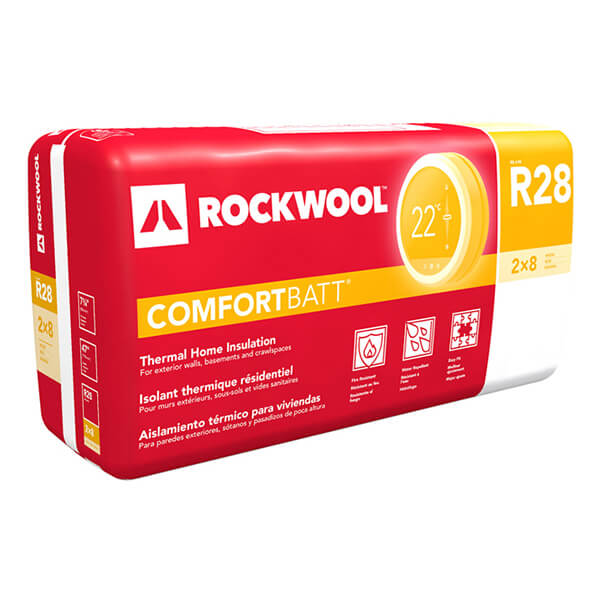 Rockwool R28 "ComfortBatt" Insulation - 16"