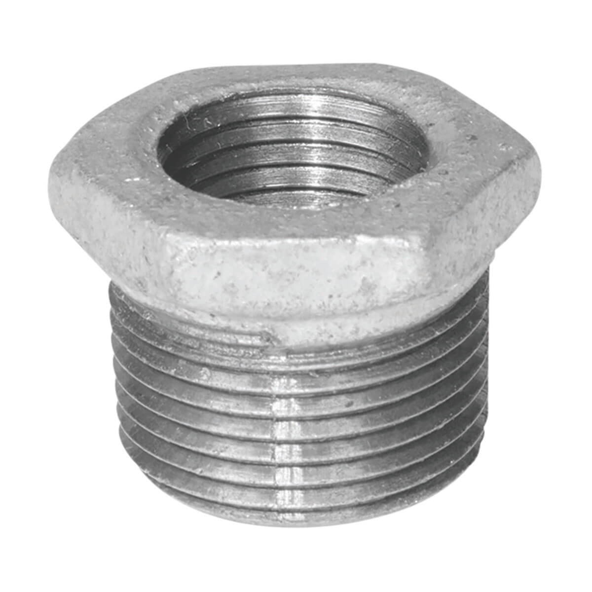 Galvanized Hex Bushing - 3/8-in x 1/4-in