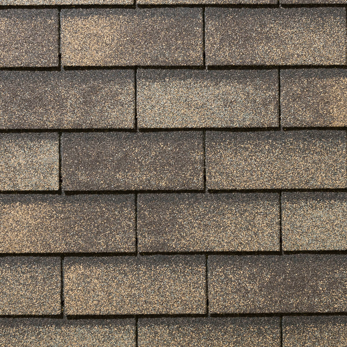 Yukon 3-tab Roofing Shingles - Weathered Rock