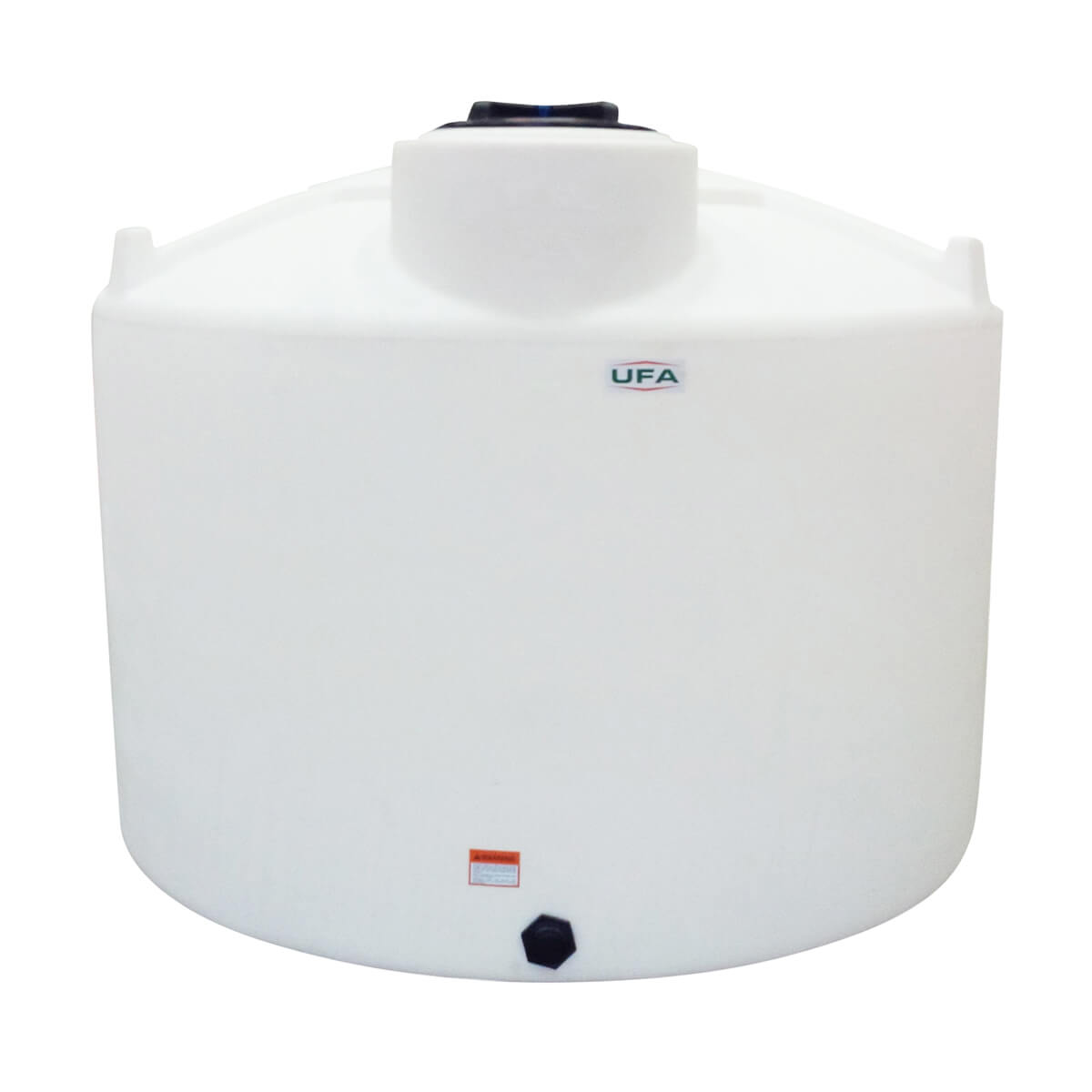 Vertical Storage Water Tank - White - 1750 Gal