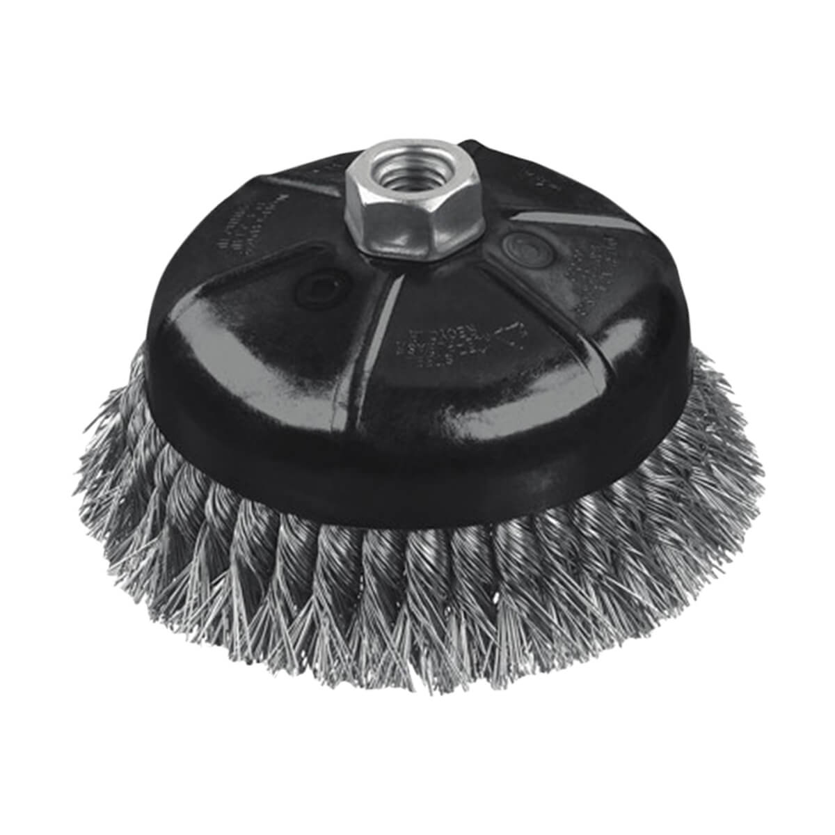 DEWALT 11 Knotted Cup Brush - 4-in X 5/8-in