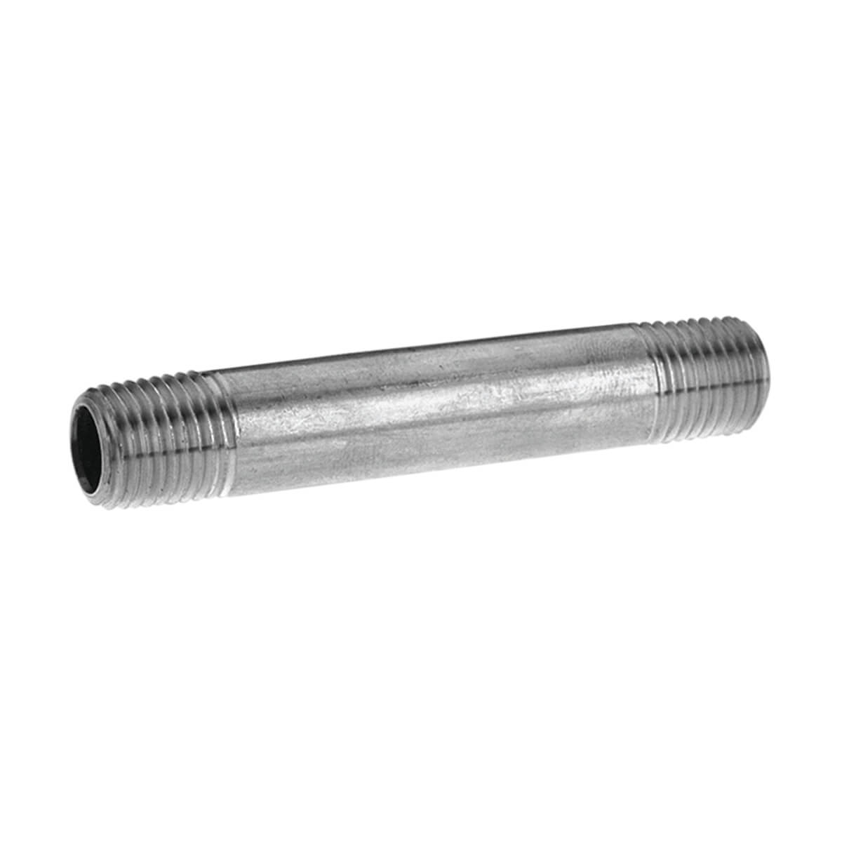 Pipe Nipple Galvanized Steel - 1/2-in x CLOSE