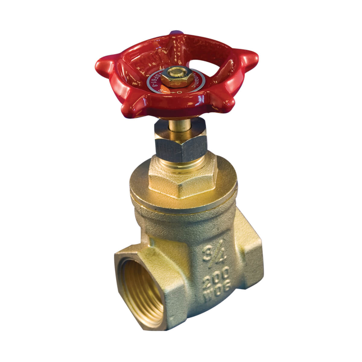 Gate Valve 1/2-in Brass Threaded Lead Free