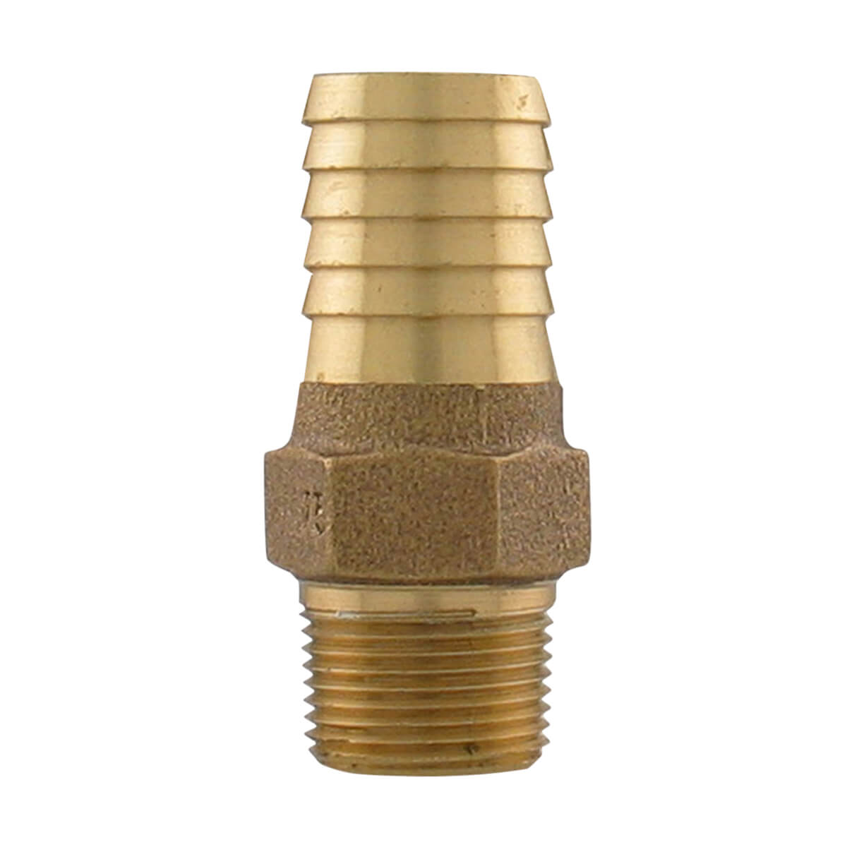 Bronze Male Adapter - 3/4-in MIP x 1-in INS