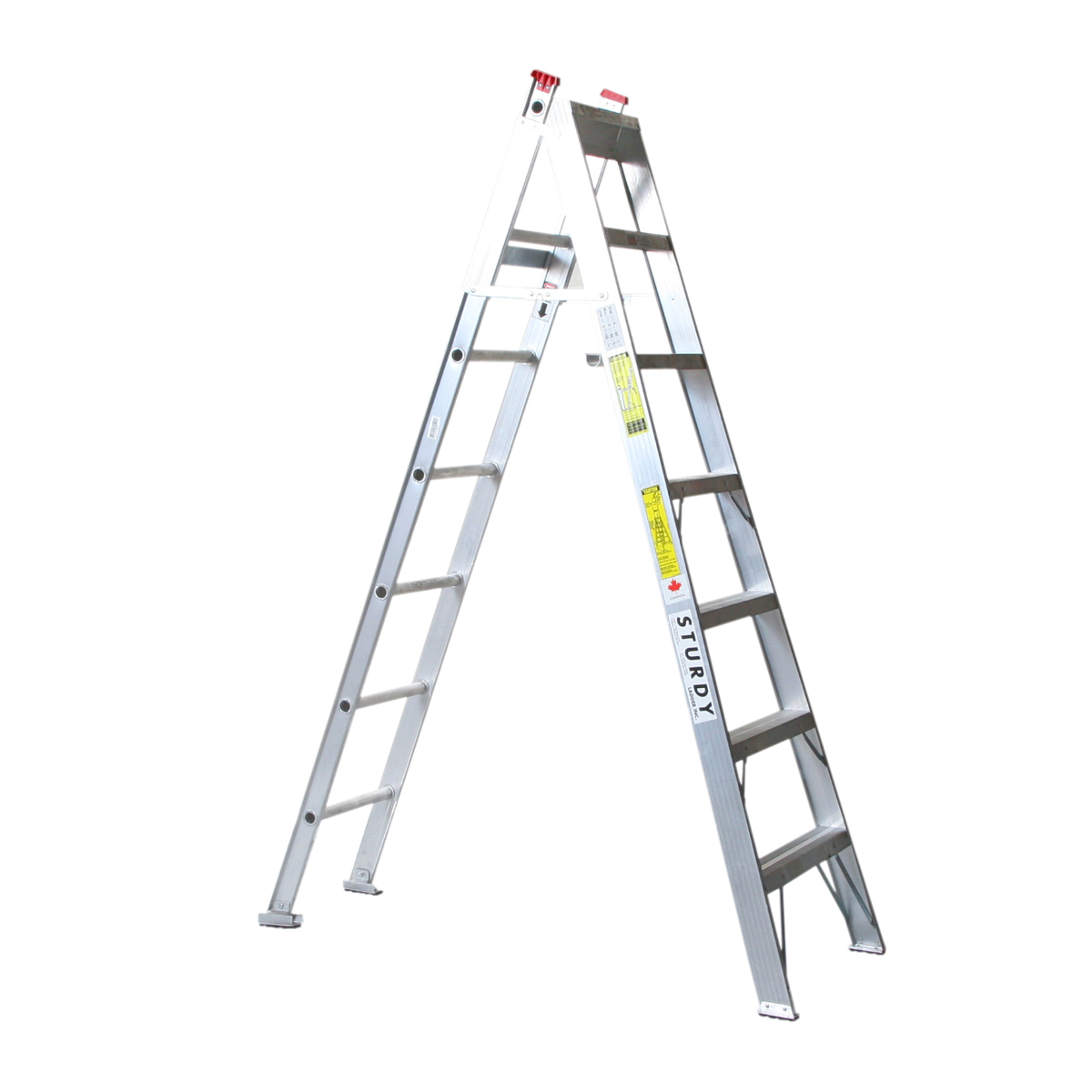 Aluminum Multiway Ladder - 7-ft