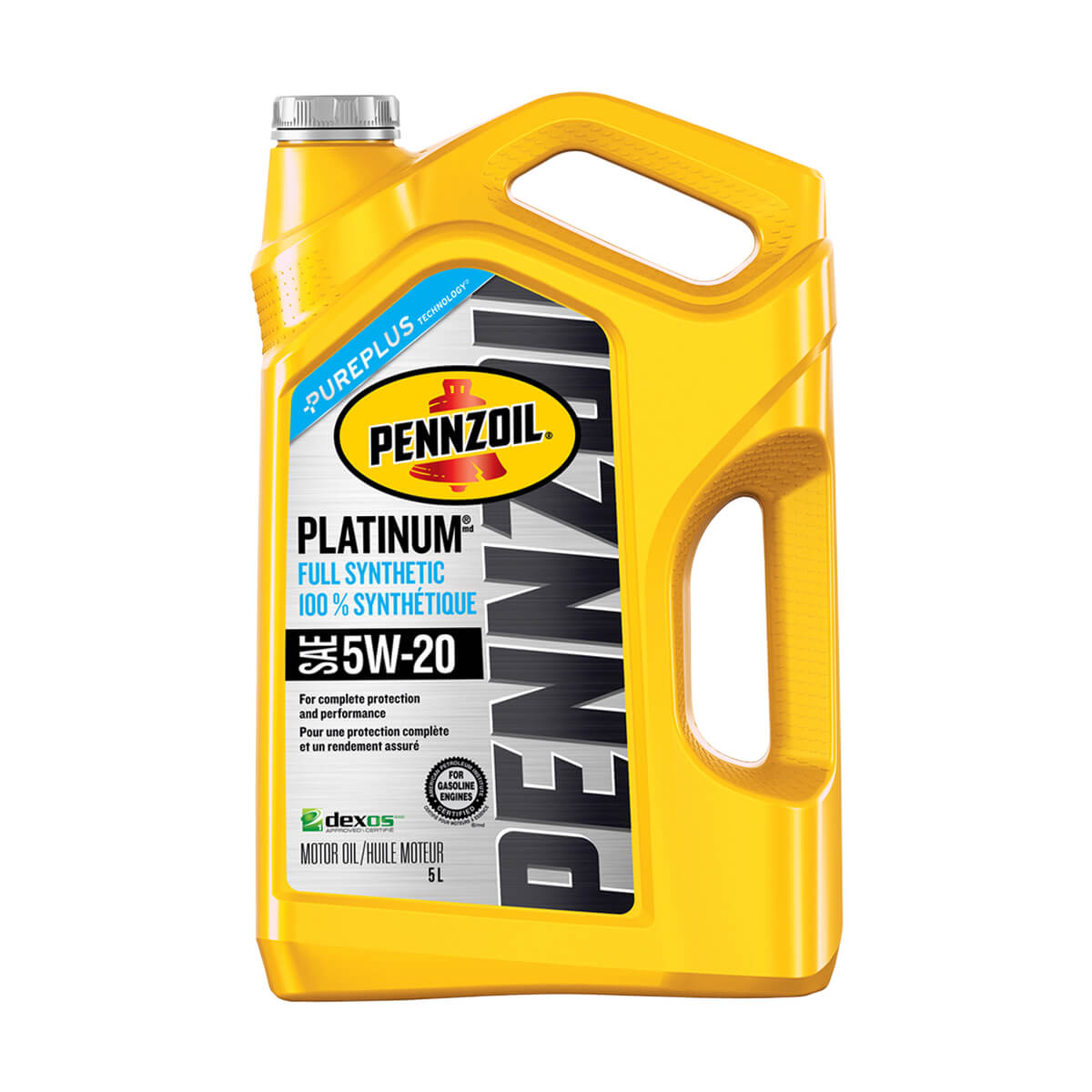 Shell Pennzoil Platinum Synthetic 5W-20 - 5 L