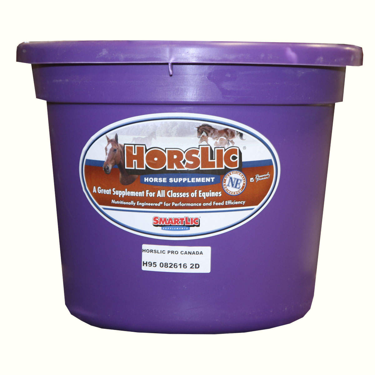 HorsLic® Performance Tubs  -Flat Back Tub - 40 lb