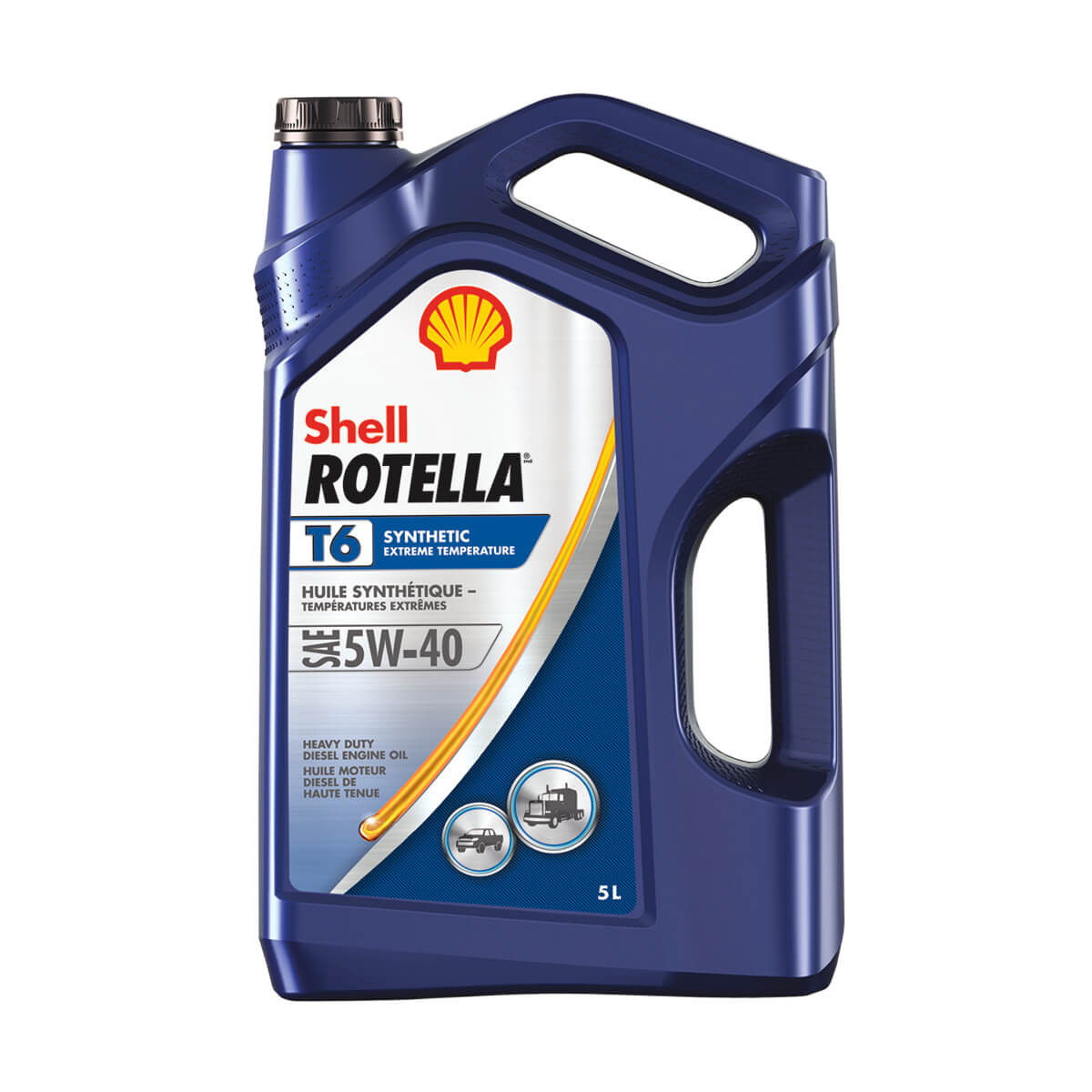 Shell Rotella T6 Triple Protection Synthetic 5W-40 - 5 L