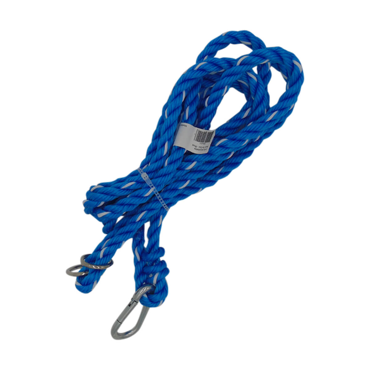 Adjustable Rope Halter Tie-Out - Blue