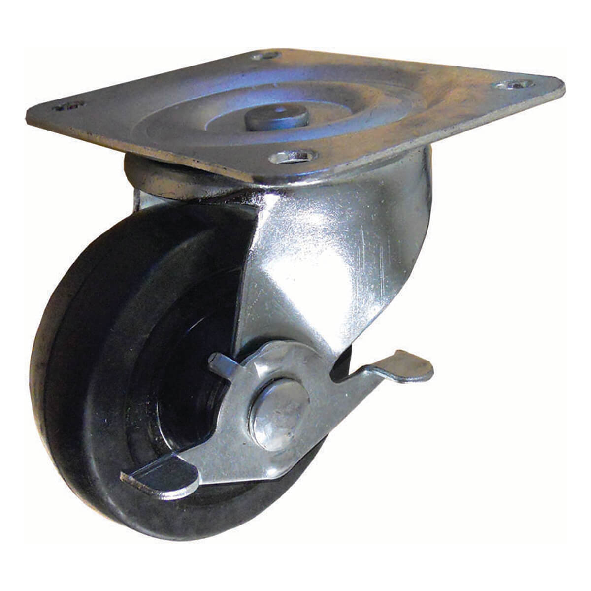 Swivel Caster-Brake - 1-1/2-in