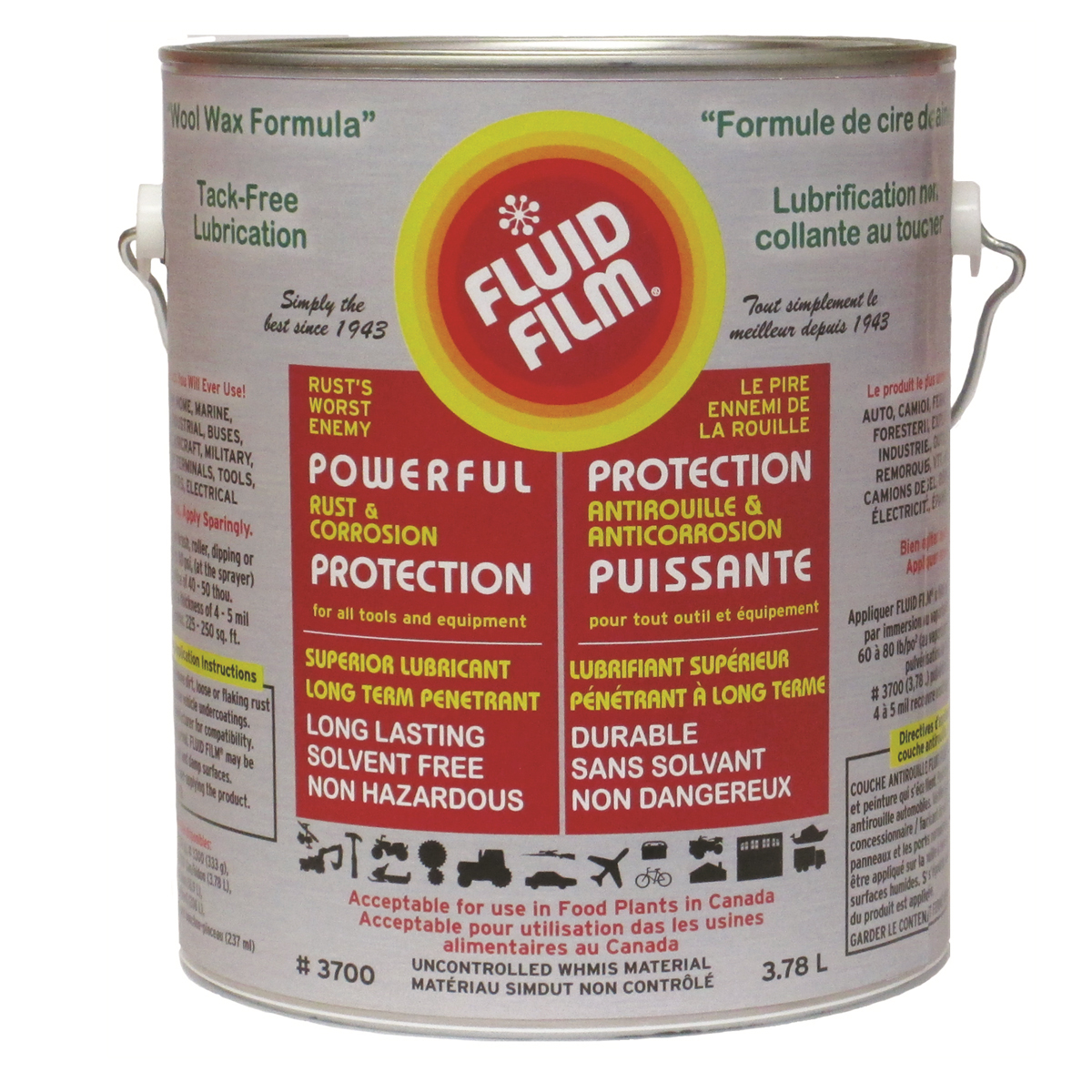 Fluid Film Rust and Corrosion Prevention - 3.78 L