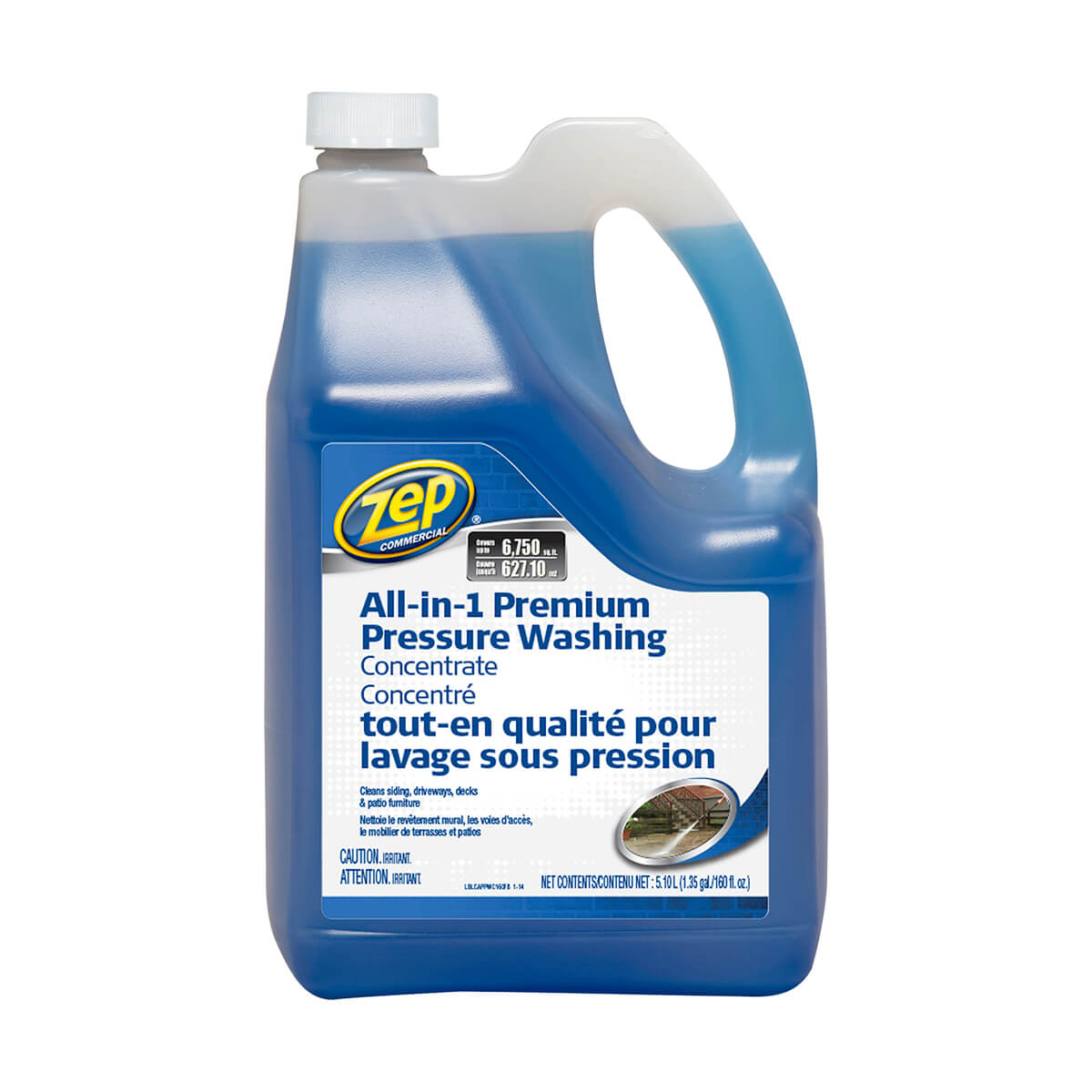 Zep Commercial All-in-One Pressure Wash Concentrate - 5.1 L