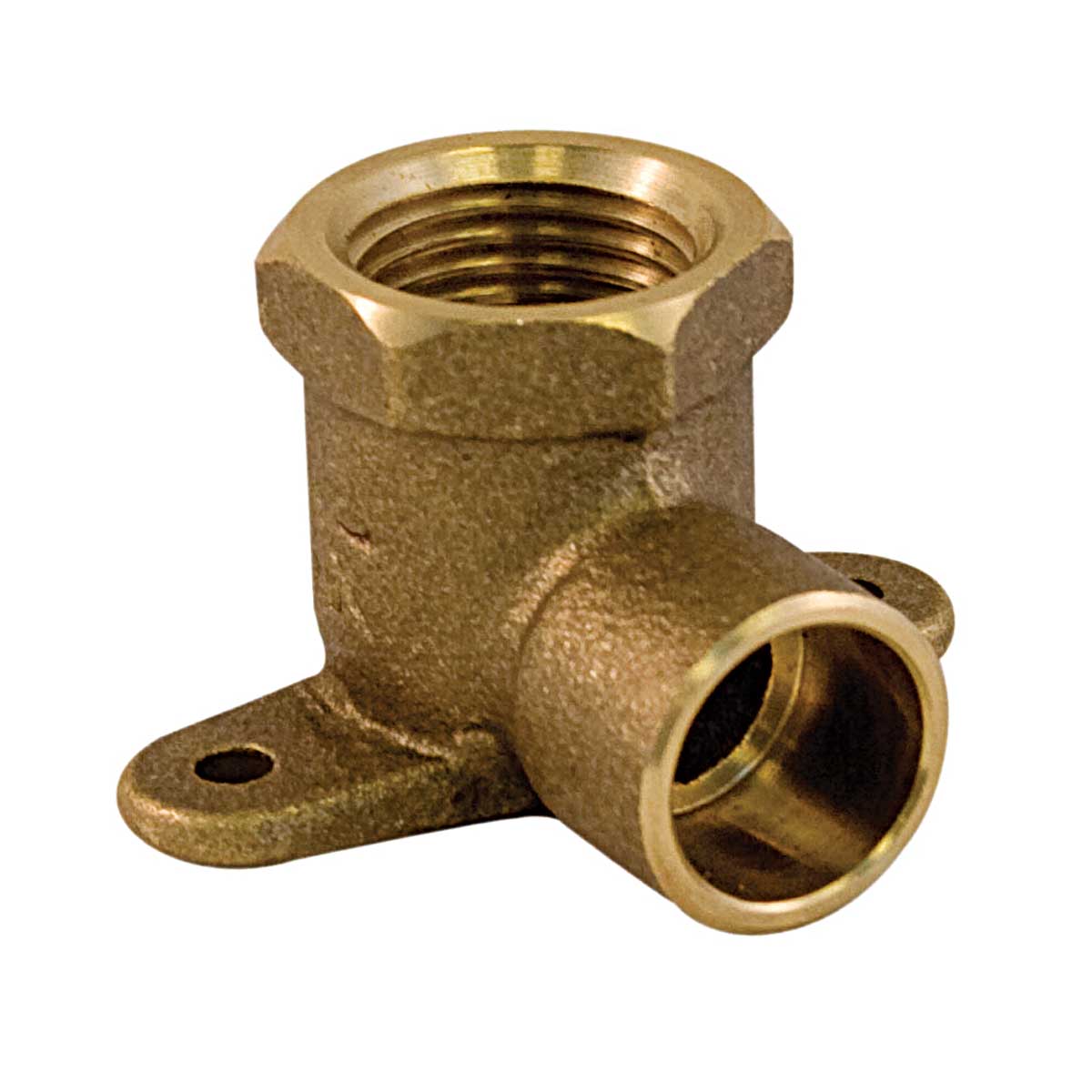 Brass Drop Ear Elbow 1/2-in - C x F