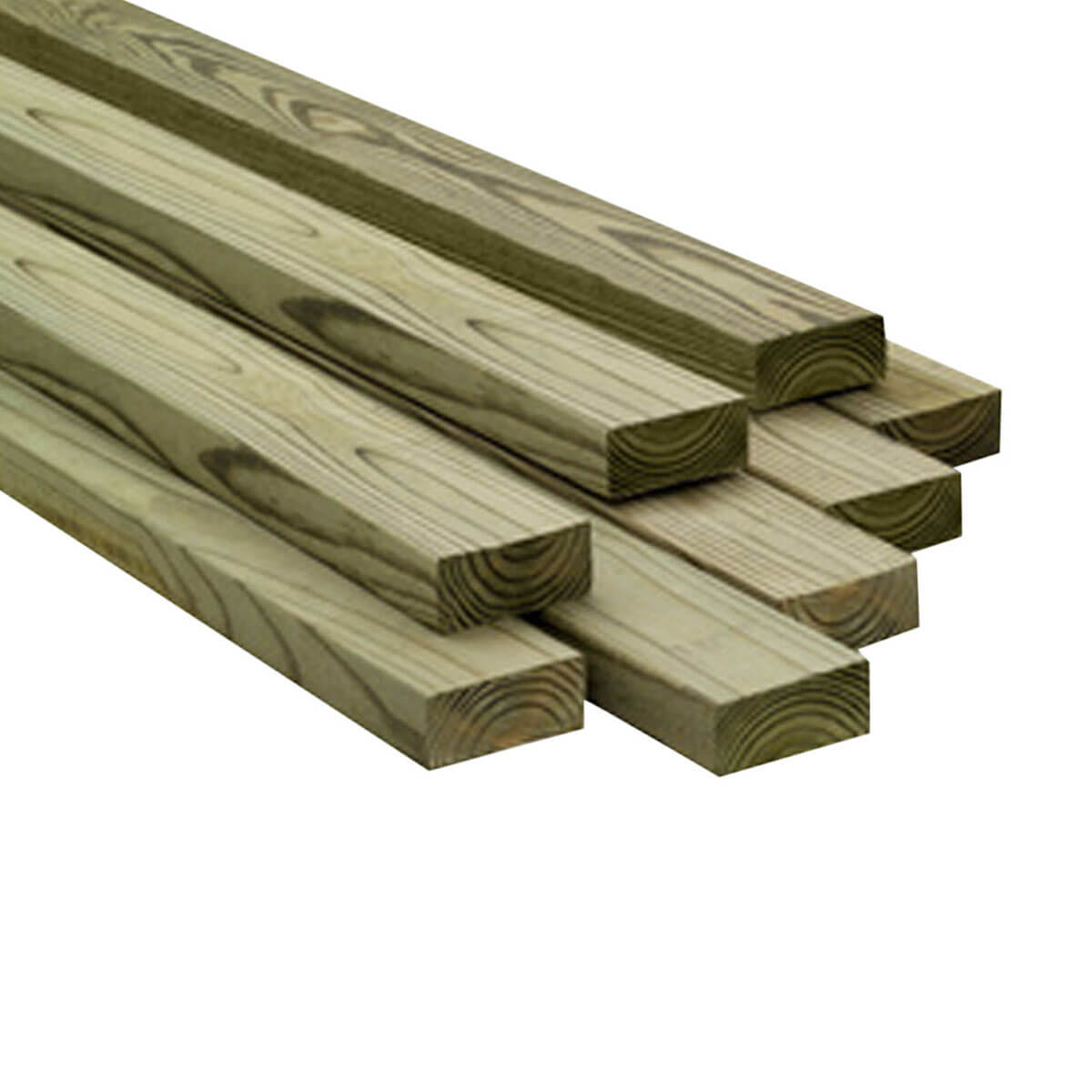 ACQ Treated Lumber - 1 x 6 x 8-ft