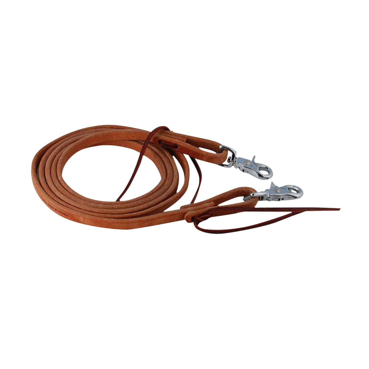 1/2-in Roping Reins 7-ft to 7-ft 6-in - Harness Leather