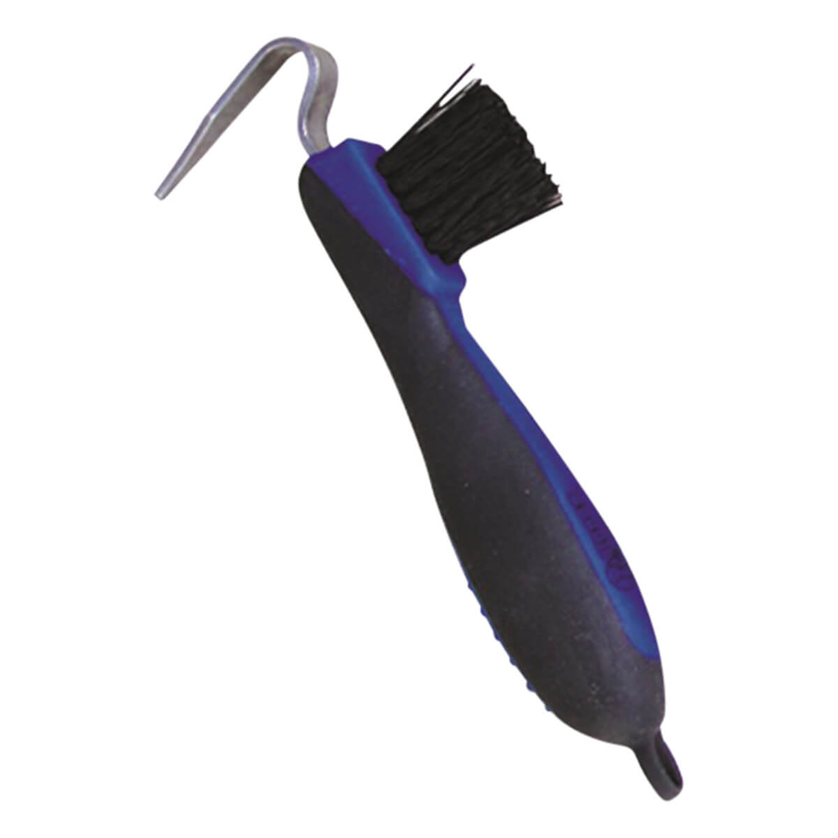 Softgrip Hoof Pick with Brush - Blue