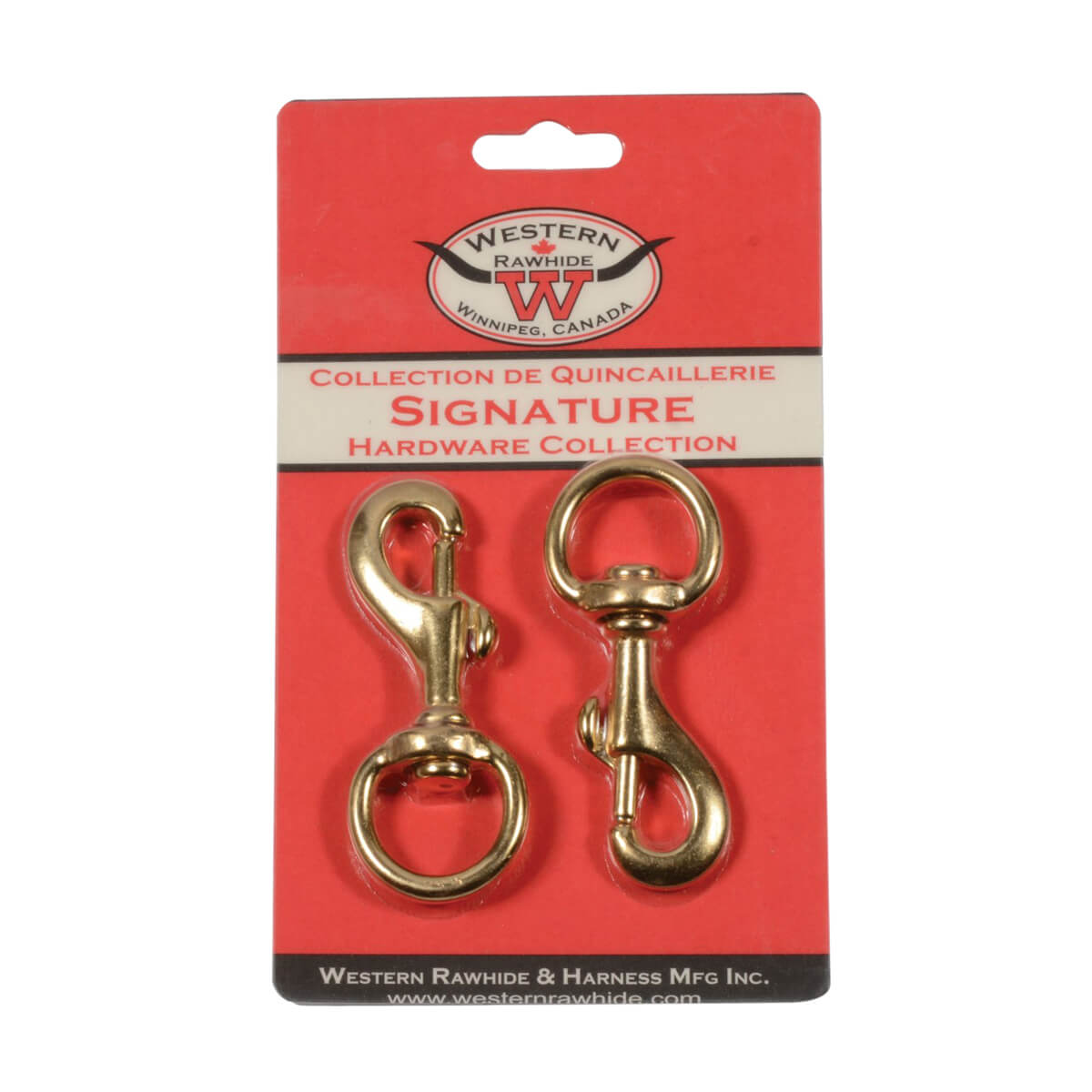 Solid Bronze Bolt Snap - Lightweight - 3/4-in