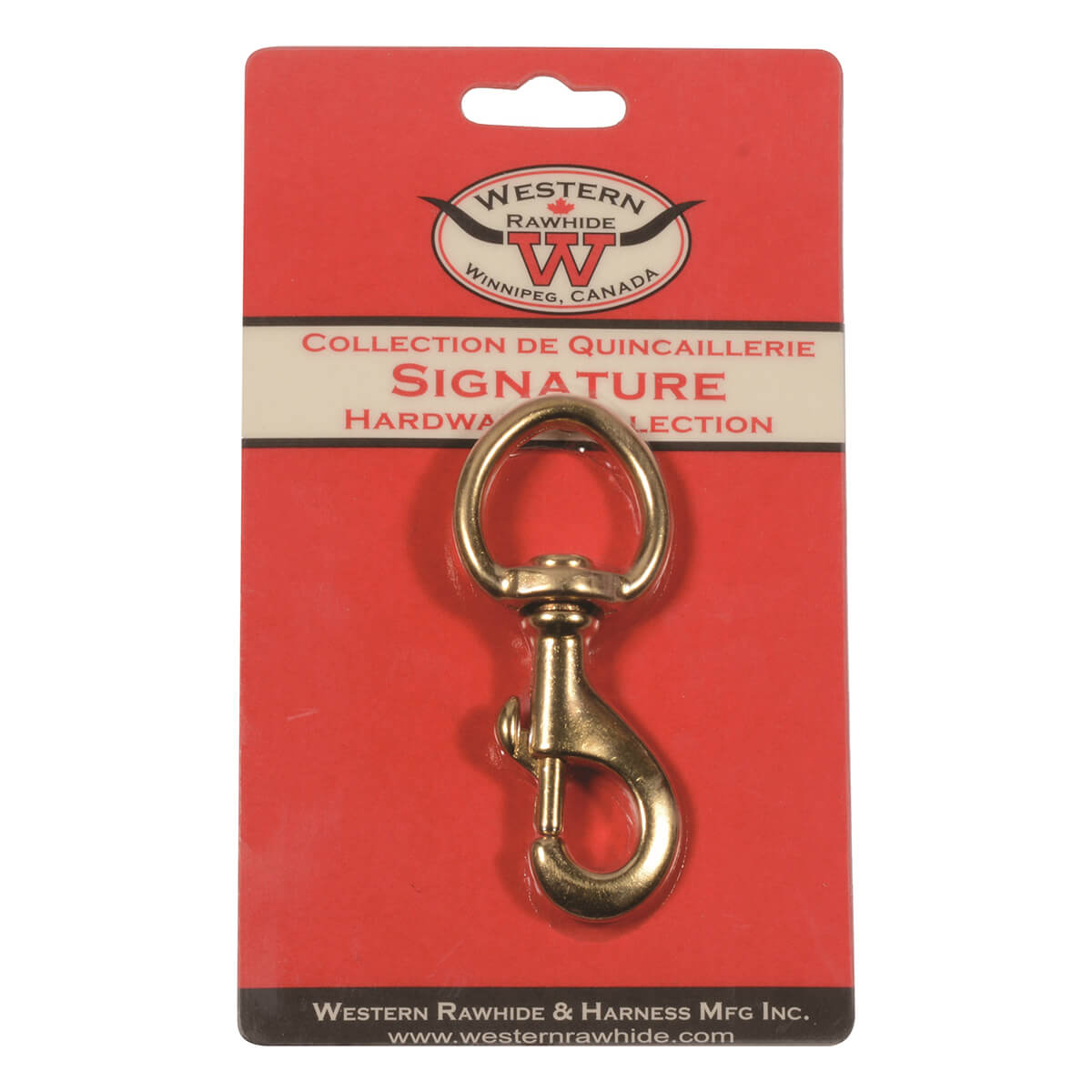 Solid Bronze Bolt Snap - Lightweight - 1-in