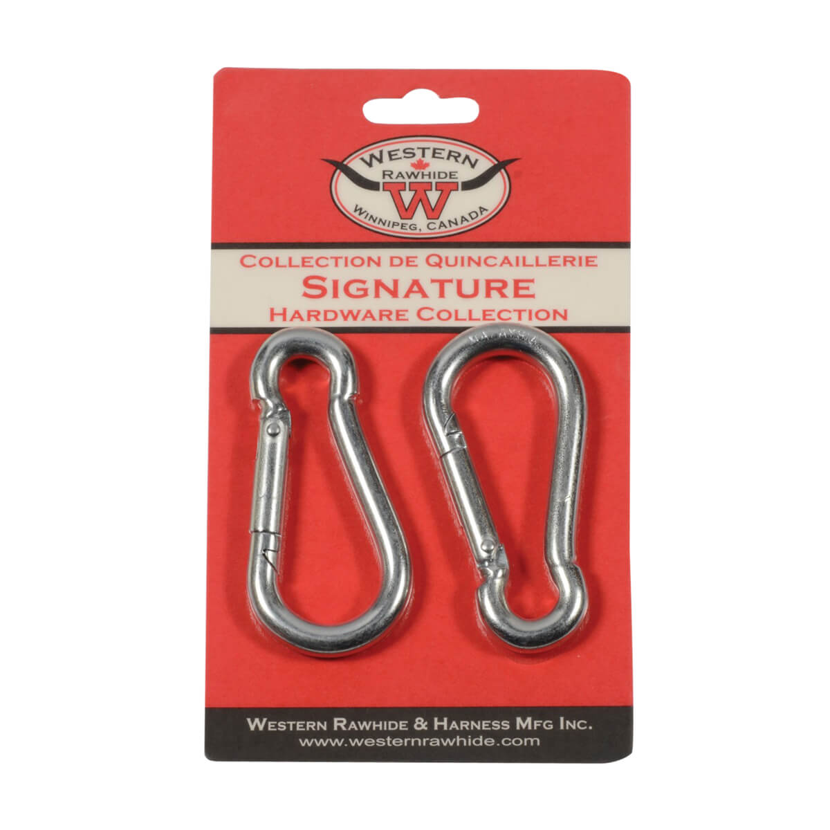 Zinc Plated Spring Hook  - 8mm, 5/16-in x 3-1/4-in
