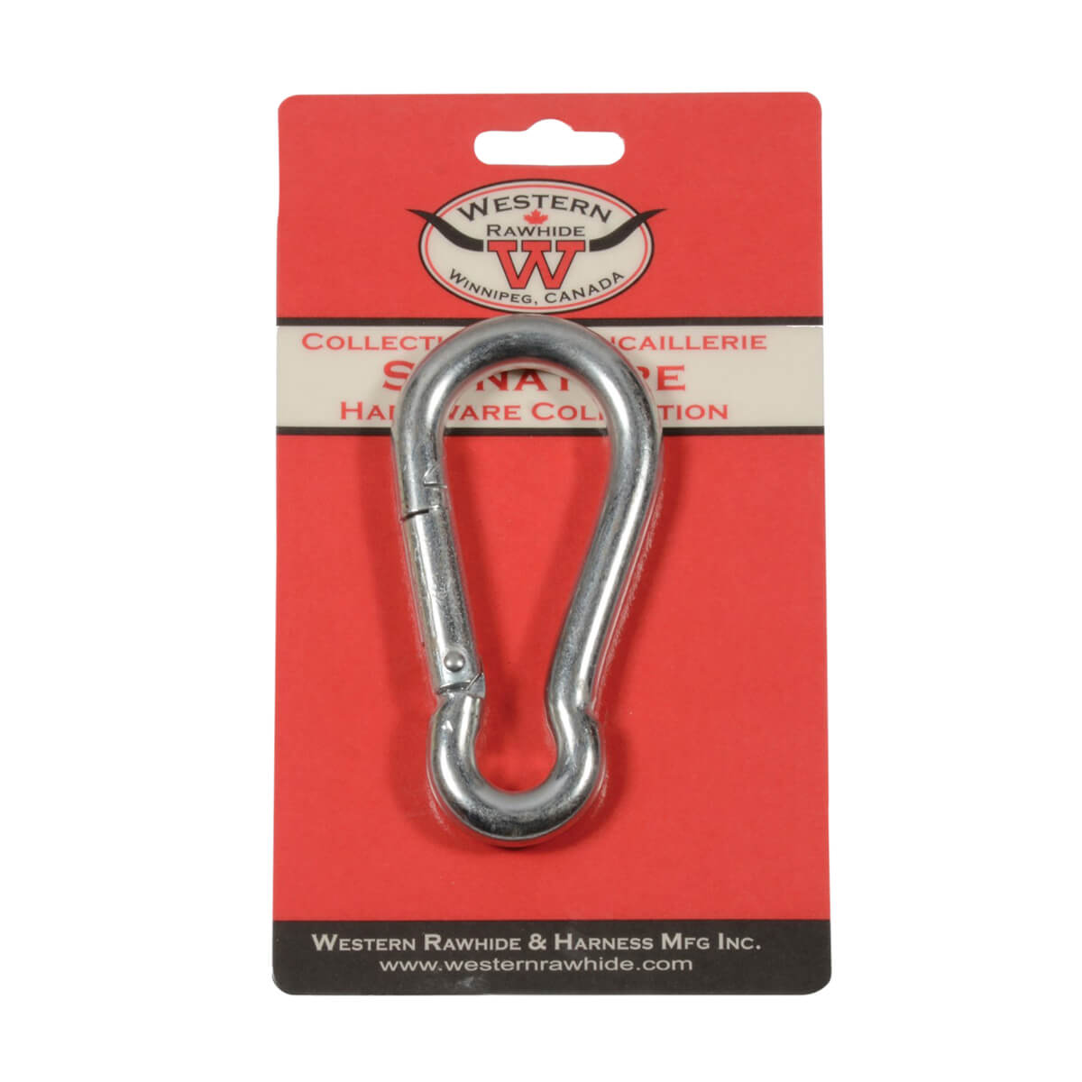 Zinc Plated Spring Hook  - 10mm, 7/16-in x 4 1/4-in (1/package)