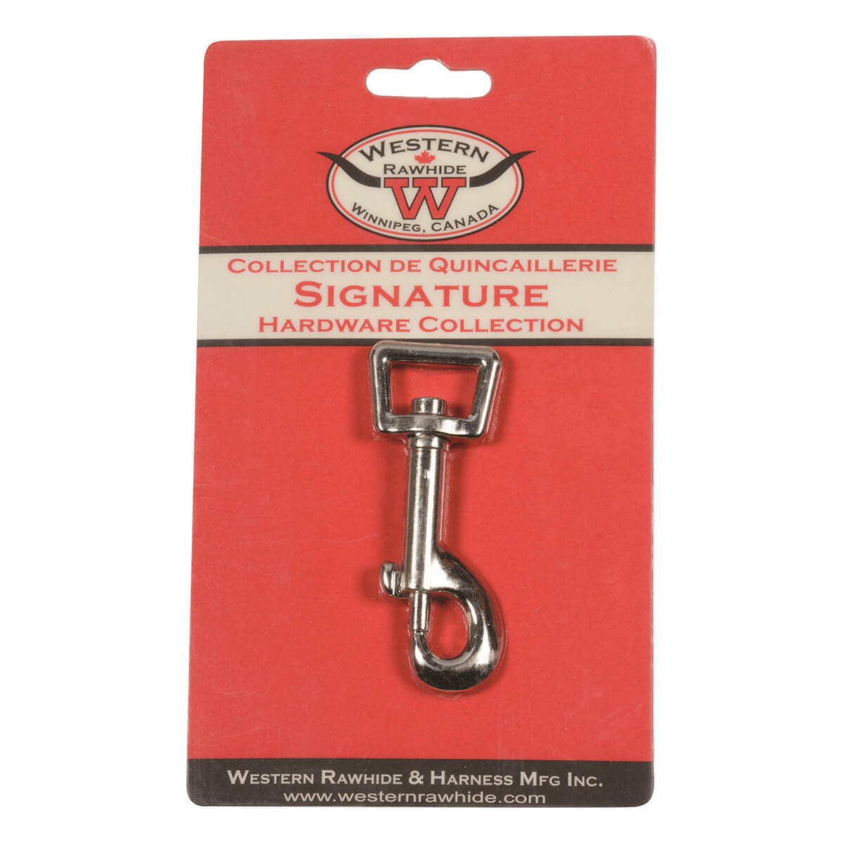 Chrome Plated Zinc Diecast Bolt Snap - 3/4-in