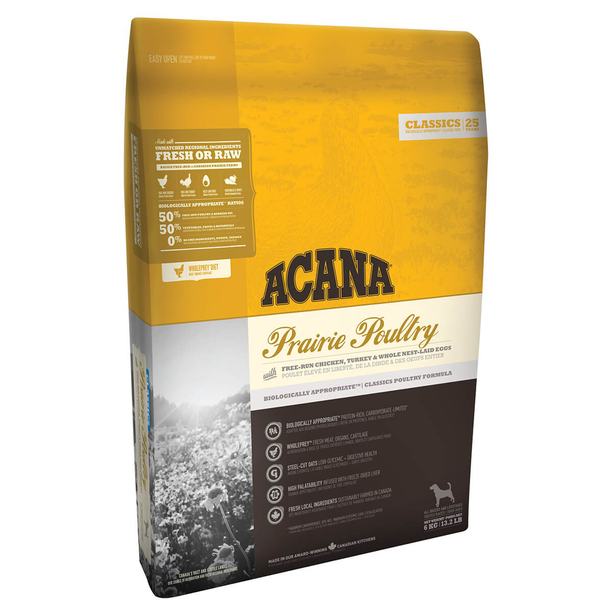 Acana Classic Prairie Poultry Dog Food - 17 kg