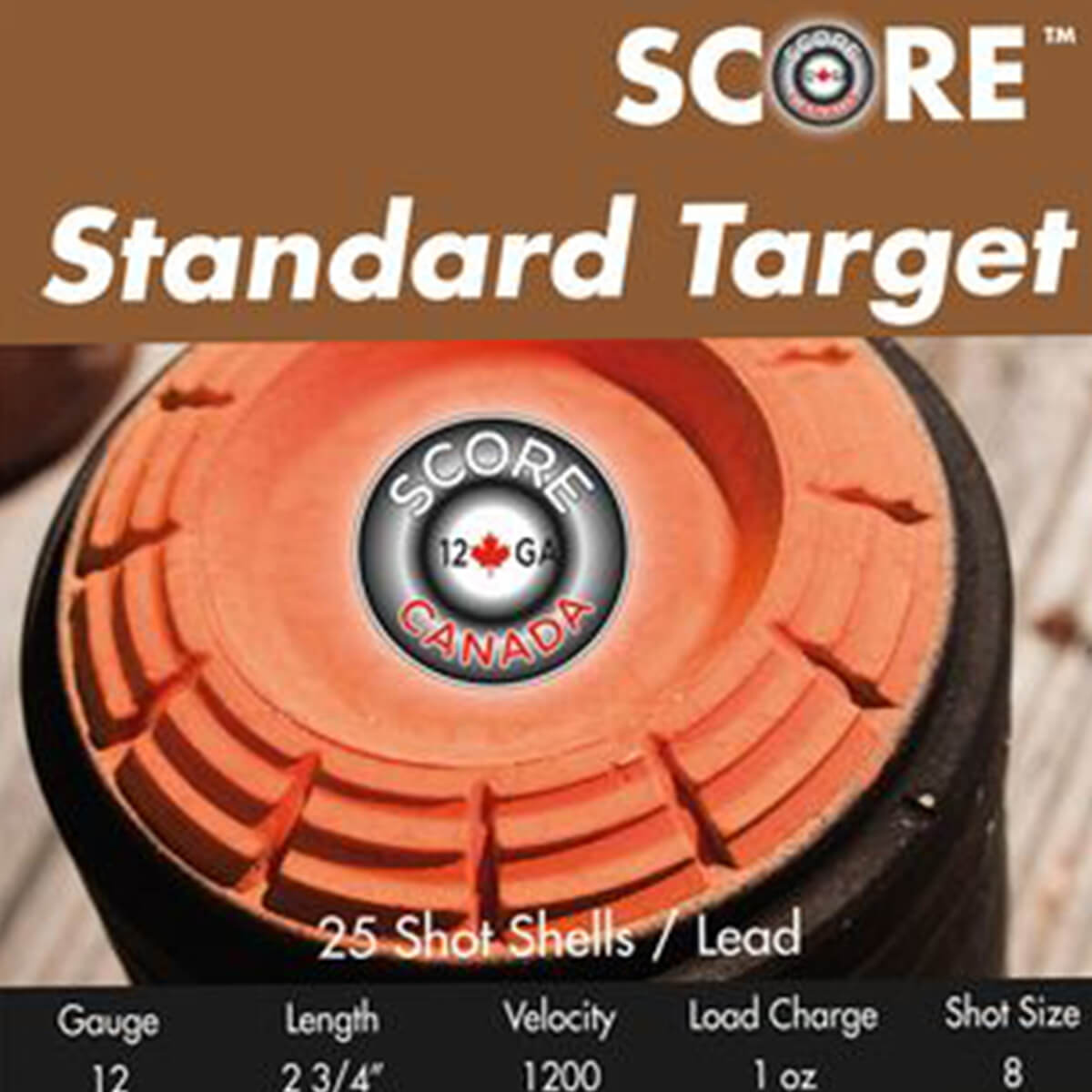 Score Standard Target Ammunition - 25 Pack