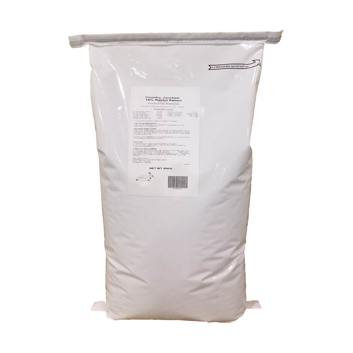 Rabbit Ration - Country Junction 16% - 20 kg