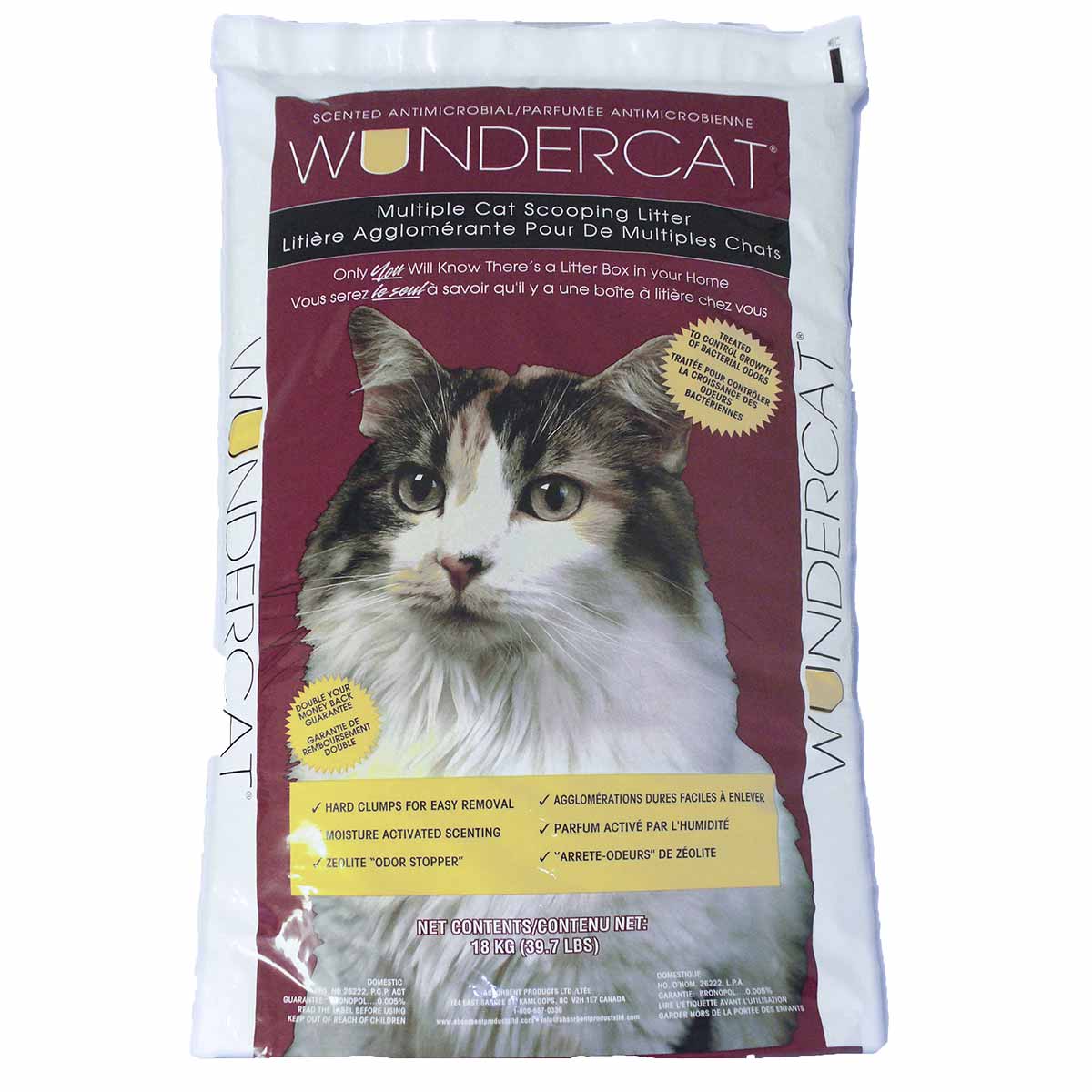Wundercat Clumping Cat Litter - 18 kg