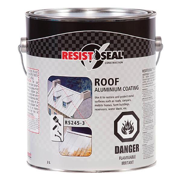 Resisto Aluminum Roof Sealant - 3 L