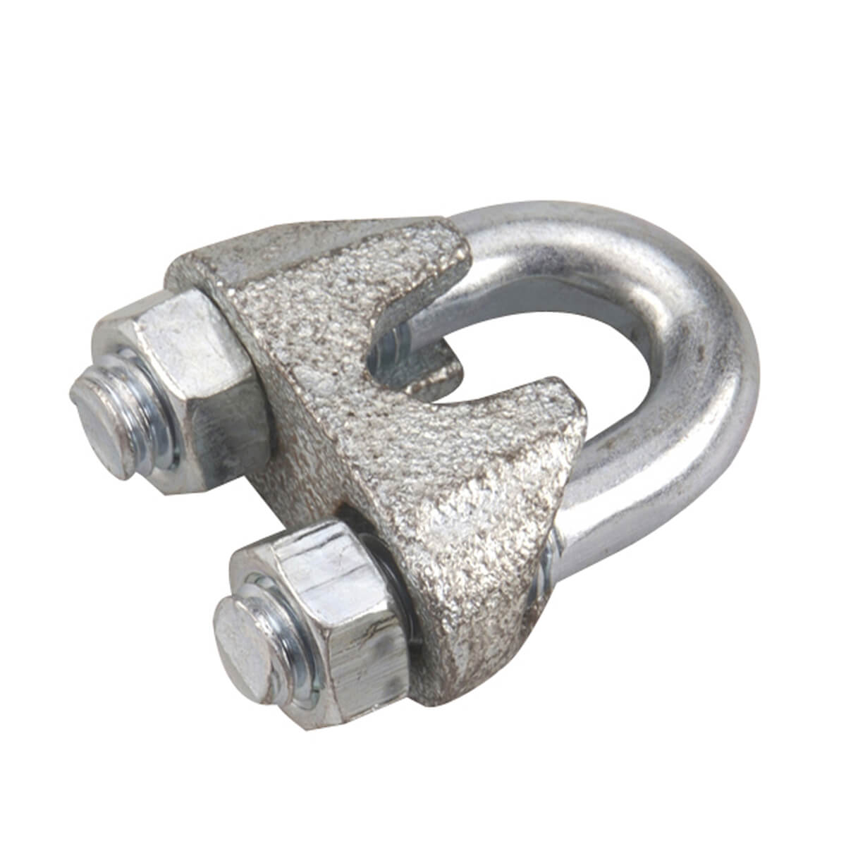 Wire Rope Clamp - Zinc - 3/8-in