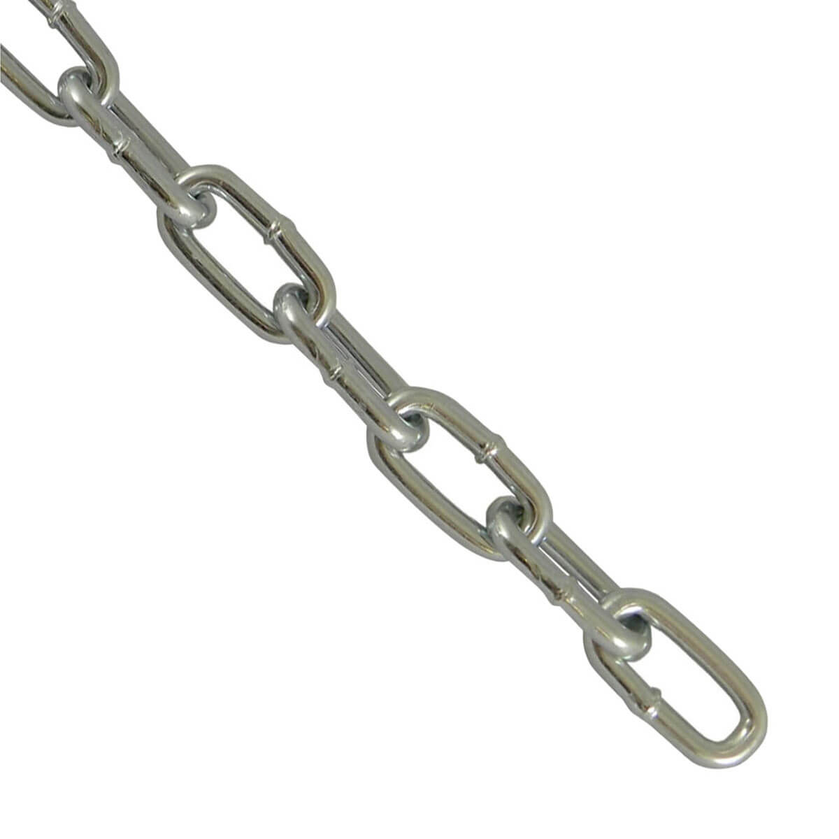Proof Coil Chain - Galvanized, Grade 30 - 1/4-in - Price / ft