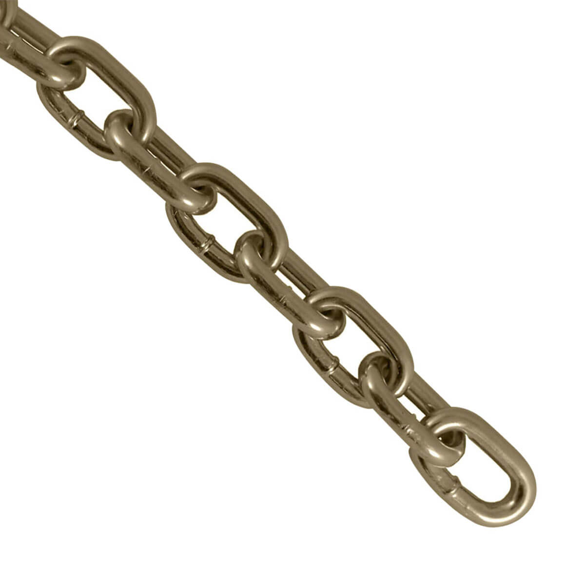 Proof Coil Chain - Plain Steel - Grade 30 - 3/8-in - Price Per ft