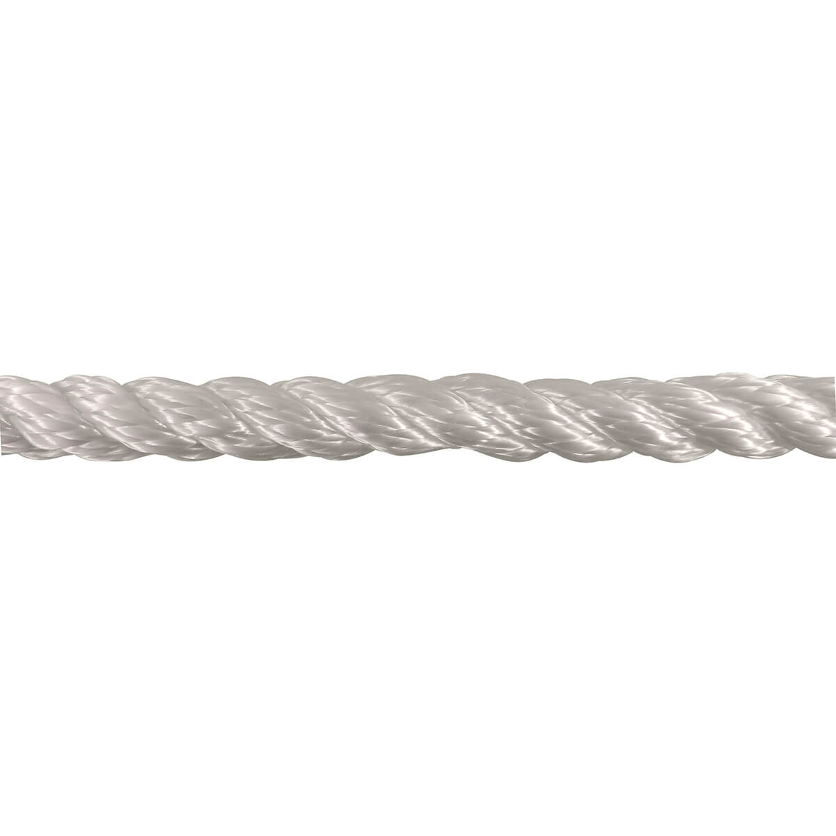 Nylon Twisted Rope - White