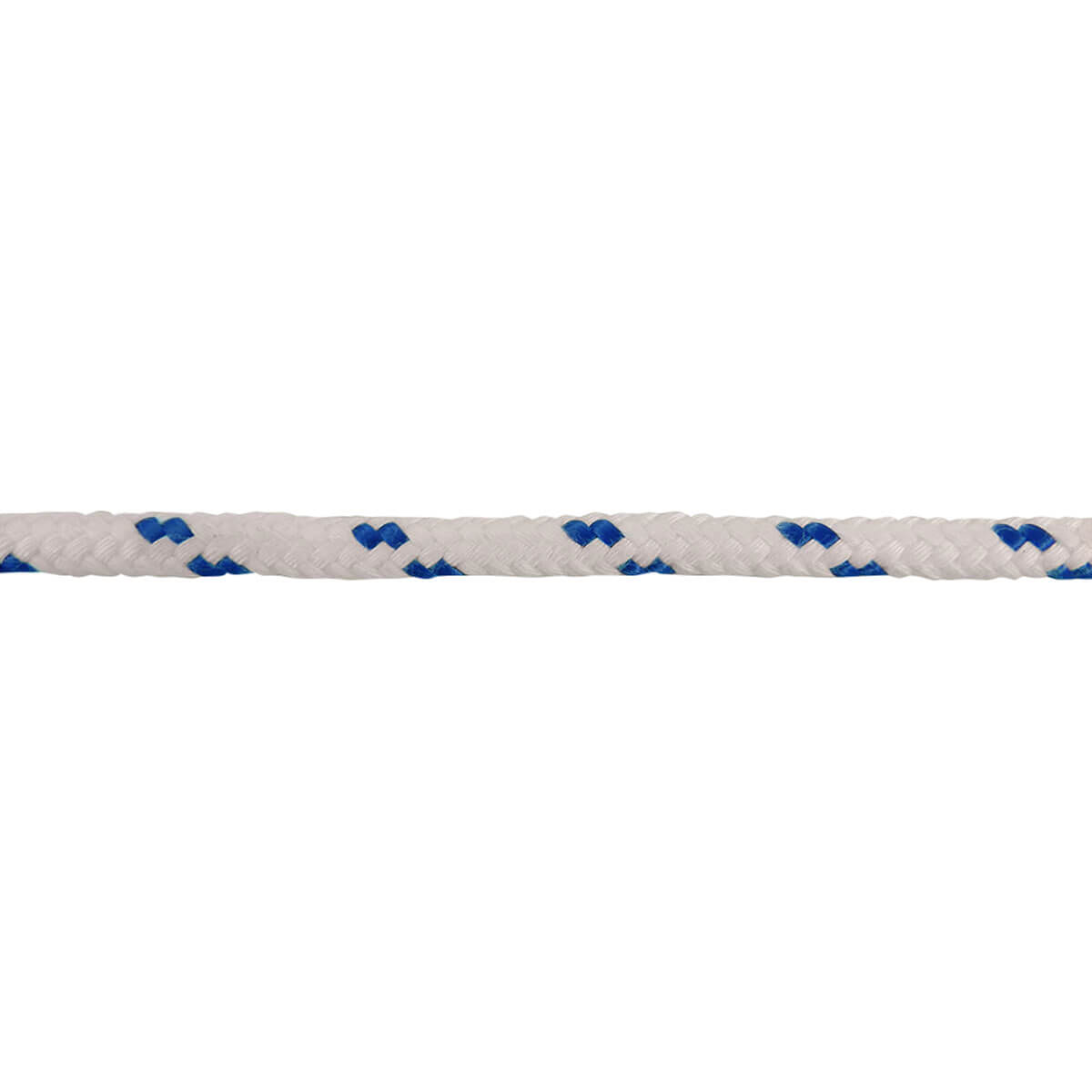 Polyester Clothesline - Blue/White - 1/4-in x 100-ft