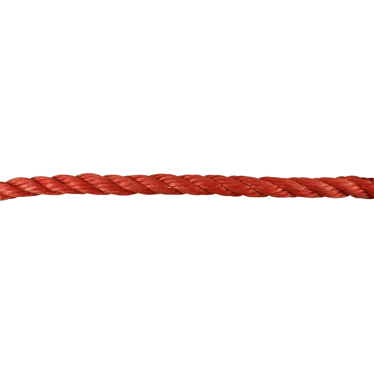 Polypropylene Twisted Rope - Red - 1/2-in - Price / ft