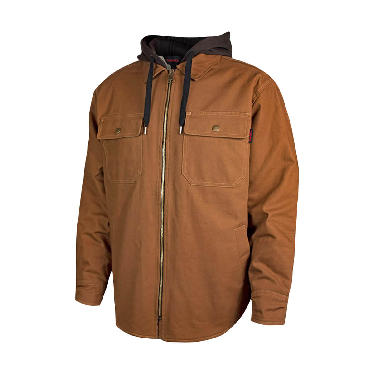 Tough Duck Sherpa Lined Hooded Jacket - Size: L