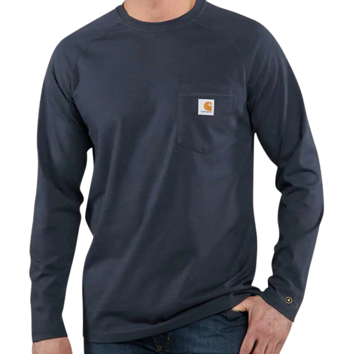Carhartt Force® Cotton Delmont Long-Sleeve T-Shirt
