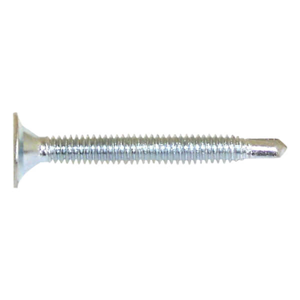 Wafer-Head Self-Drilling Screws - #10 X 1-1/4-in - 100/Box