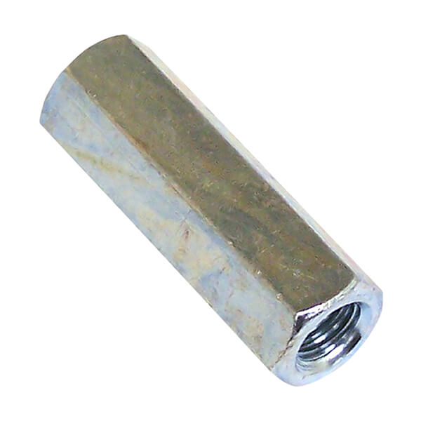 Coupling Nut - 5/16-in-18 X 1-3/4-in - Zinc - 2 / Box